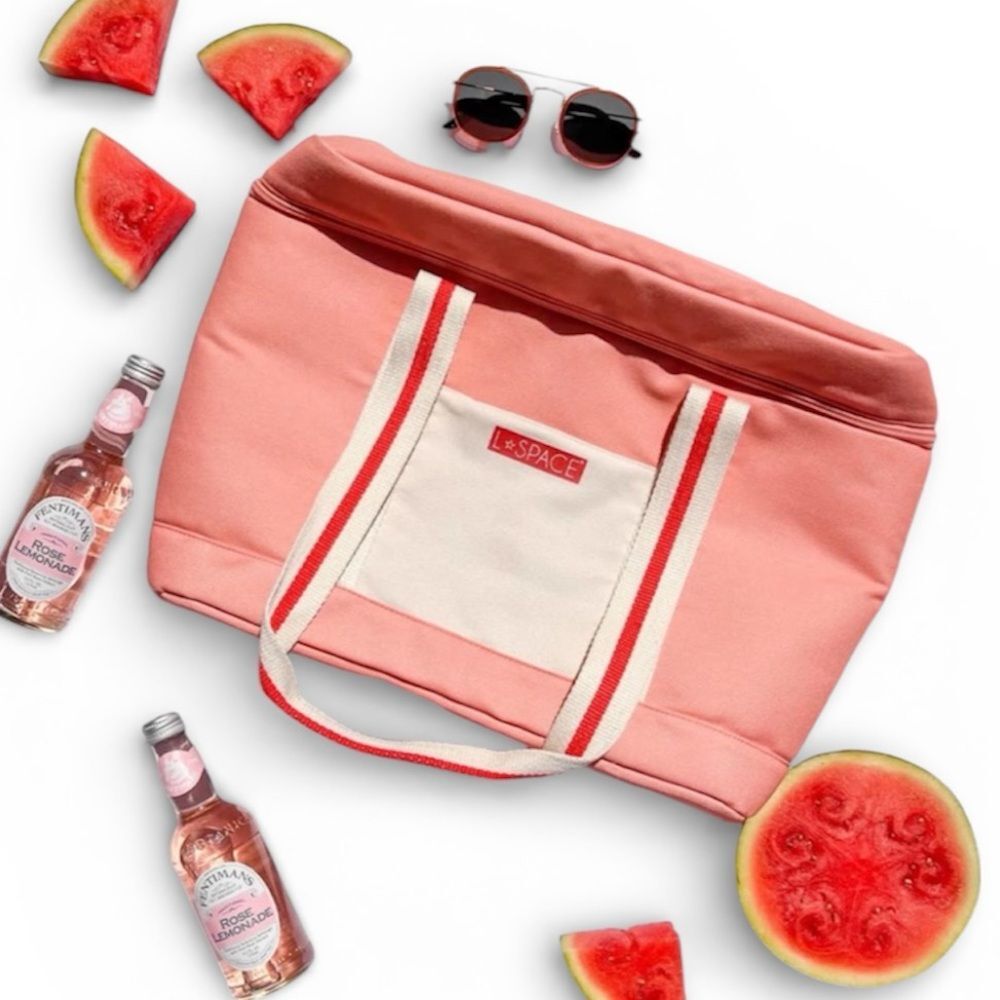 L*SPACE Coastal Cooler Bag coral